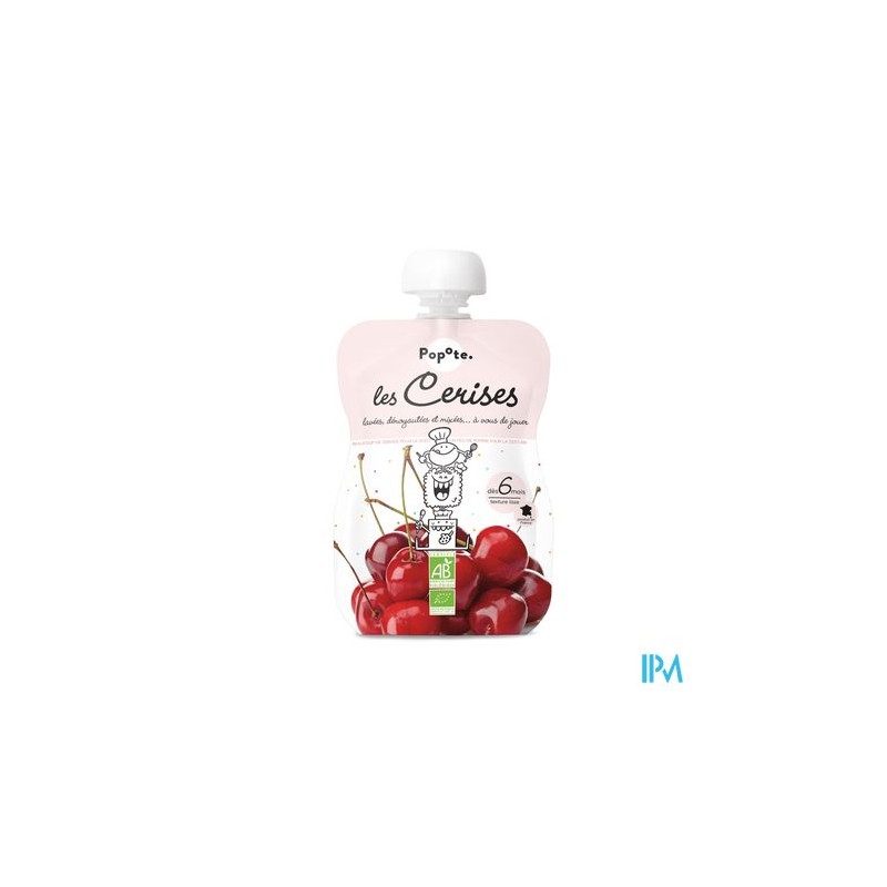 POPOTE COMPOTE CERISE 120G