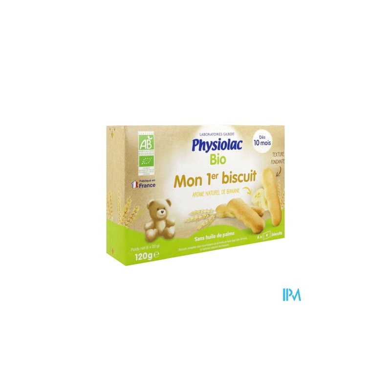 PHYSIOLAC BISCUIT BIO ETUI X24