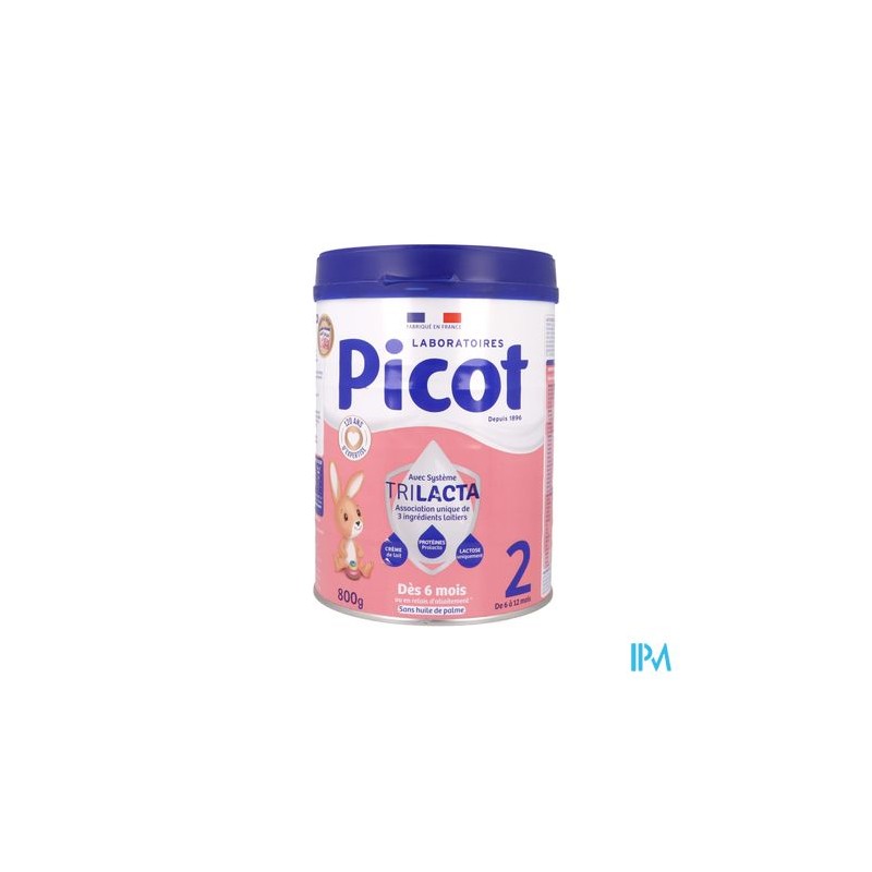 PICOT LAIT STANDARD 2EME AGE 800G