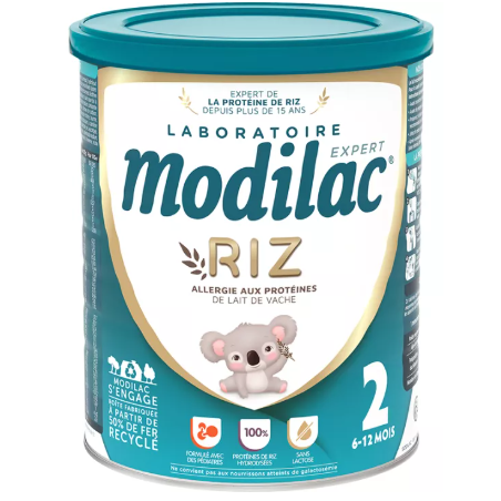 Modilac Expert Riz Lait 2ème Âge 6-12 mois