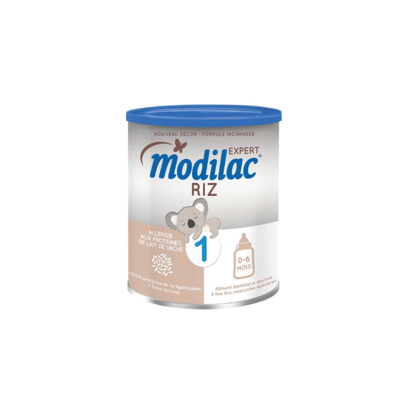 Modilac Expert Riz 1 Lait En Poudre 0-6 Mois 800g