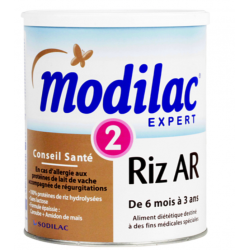 Modilac Riz AR 2 lait 6...