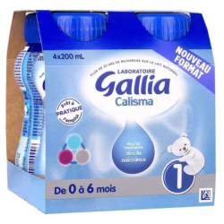 Gallia Calisma 1er Age 4x200ml