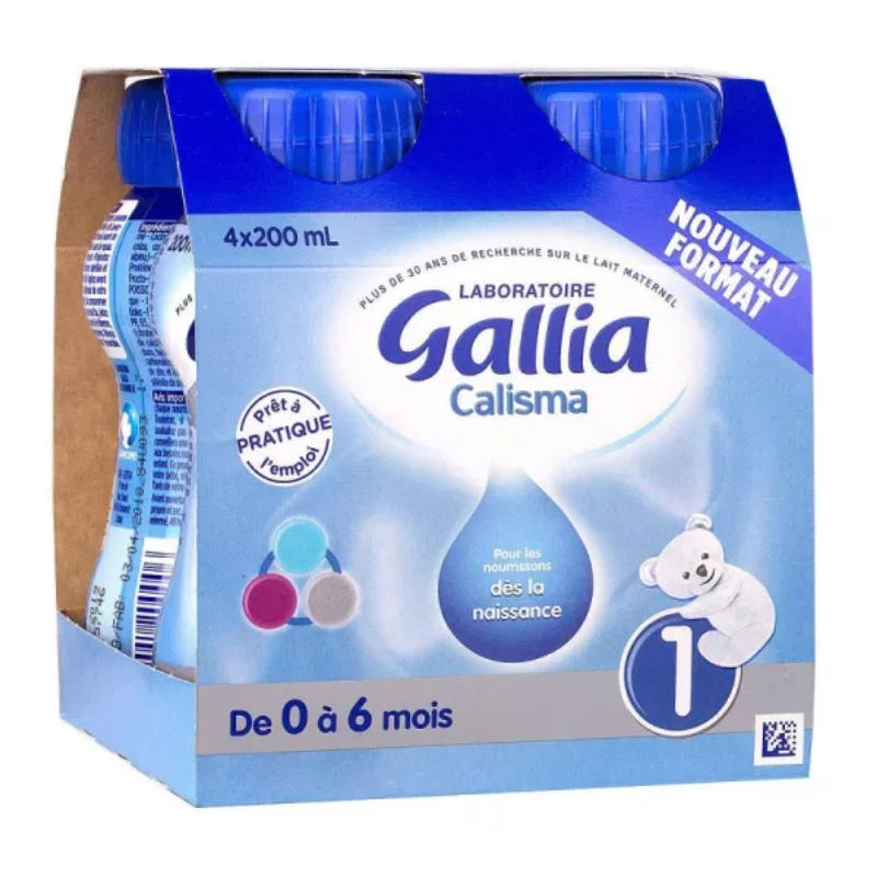 Gallia Calisma 1er Age 4x200ml