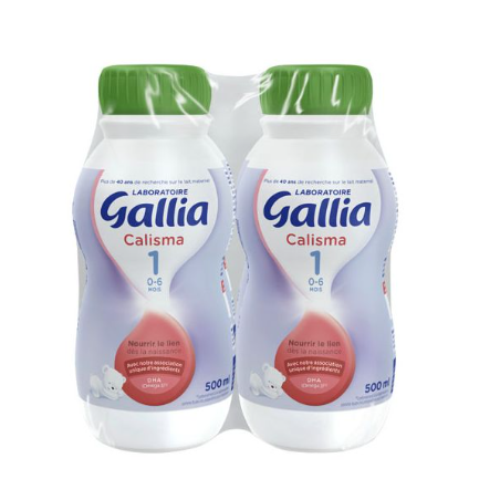 Gallia Calisma 1er âge 4 x 500ml