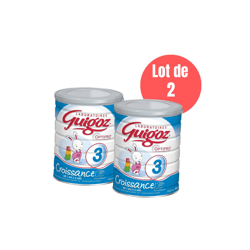 Guigoz Optipro Croissance 3 Lait 3ème âge