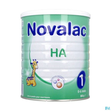 NOVALAC HYPOALLERG 1AGE LAIT800