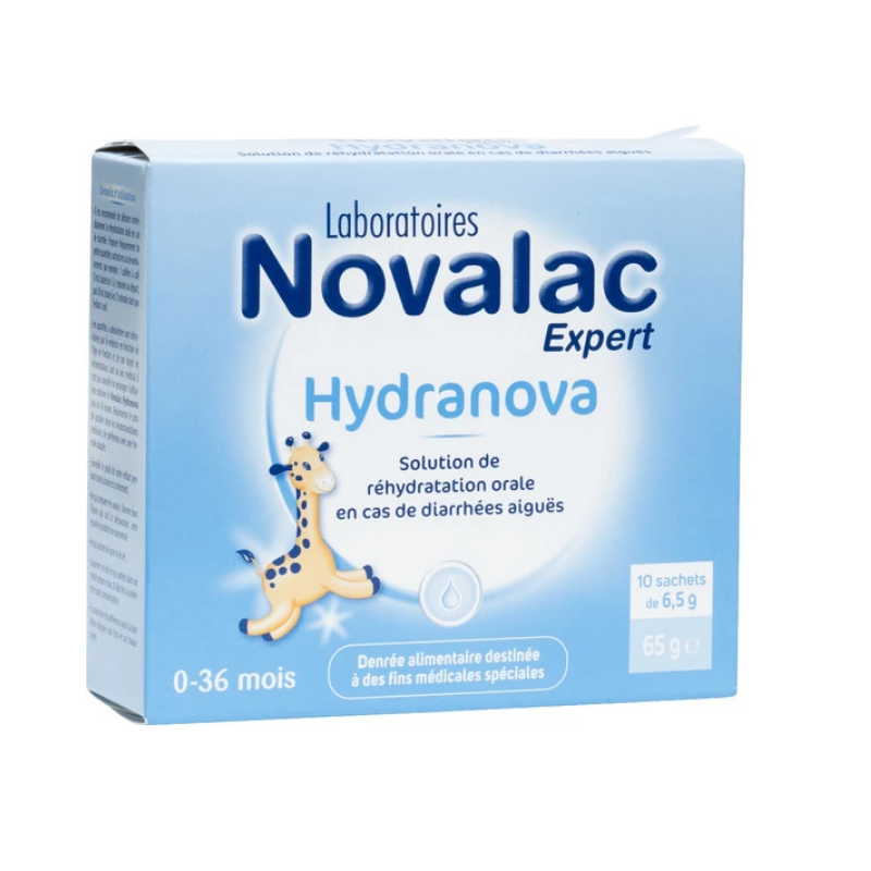 Novalac Hydranova Solution de réhydratation orale sachets