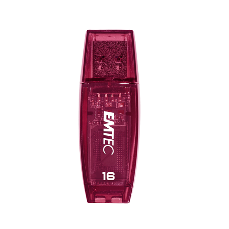 Clé USB 2.0 Emtec C410 16 go rouge