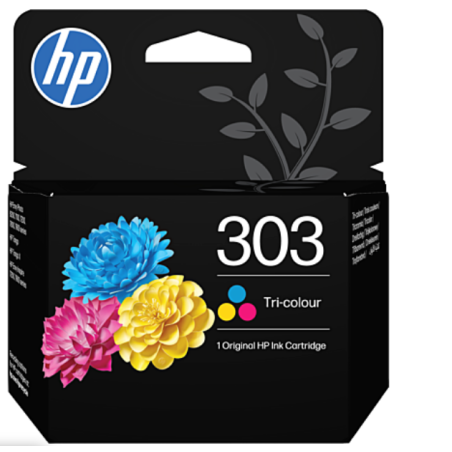 HP Cartouche d’encre 303 trois couleurs authentique
