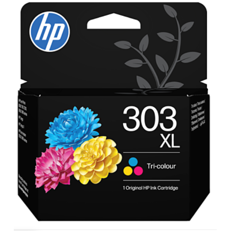 HP Cartouche d’encre trois couleurs 303XL grande capacité authentique