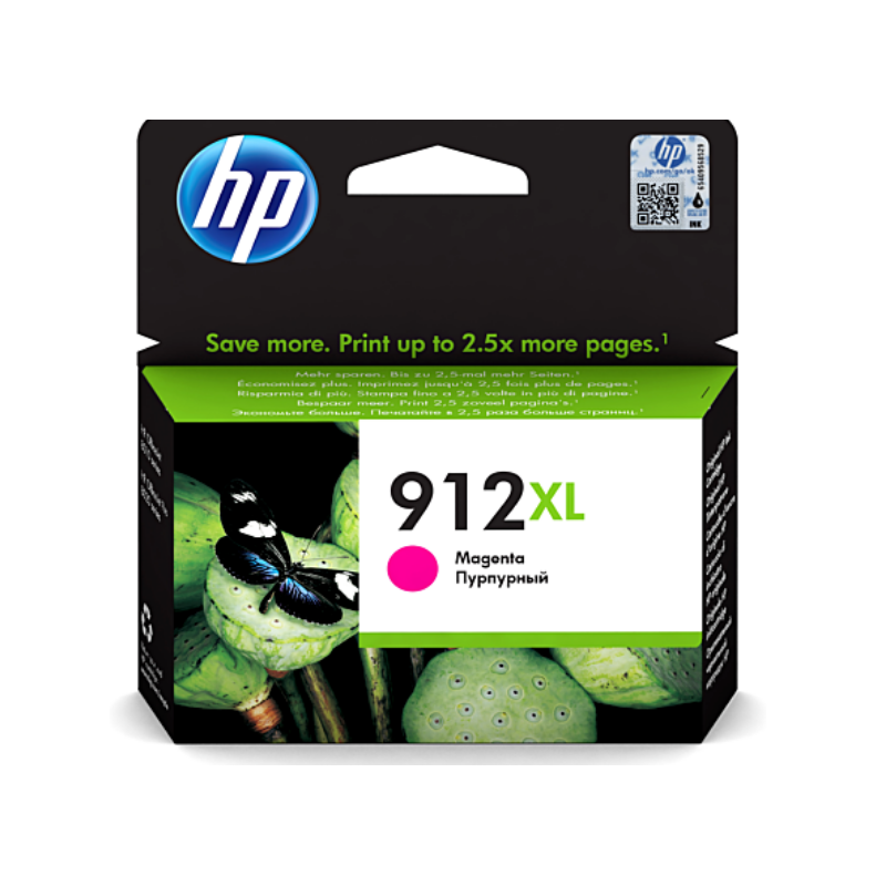 Réservoir d’encre magenta haute capacité 912XL – HP