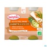 BABYBIO MENU PP/PAN/COU/VEAU2X200G