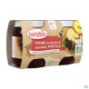 BABYBIO POMME/MYRTILLE 2X130G