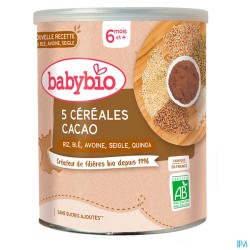 BABYBIO FAR CEREALES CACAO 220G