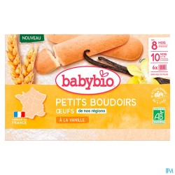 BABYBIO BISCUIT VANILLE 120G
