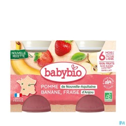 BABYBIO BANANE/FRAISE MENTH...
