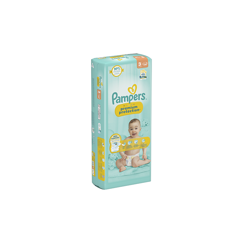Pampers Premium Protection Taille 3 46 Couches 6kg-10kg