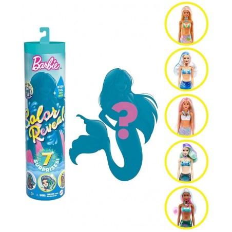 Poupée mystère Barbie color - Mattel
