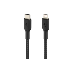 Câble Lightning/USB-C Belkin USB-C 1m tressé noir