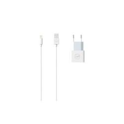 CHARGEUR MURAL 2,4A + CABLE LIGHTNING