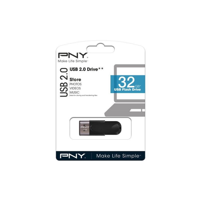Clé USB ATTACHE 4 32 Go PNY