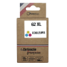 Cartouche d'encre - COMPATIBLE - HP 62XL - Couleurs