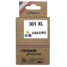 Cartouche d'encre - COMPATIBLE - HP 301XL - COULEURS