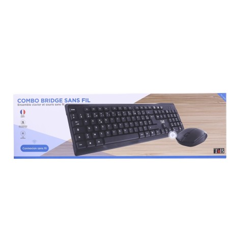 PACK CLAVIER ET SOURIS SANS FIL - TnB