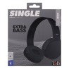 Casque Bluetooth sans fil - SINGLE - bluetooth 5.0 - noir - T'NB