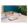 Enceinte sans fil Bluetooth Lexon Mino+ rechargeable par induction blanc