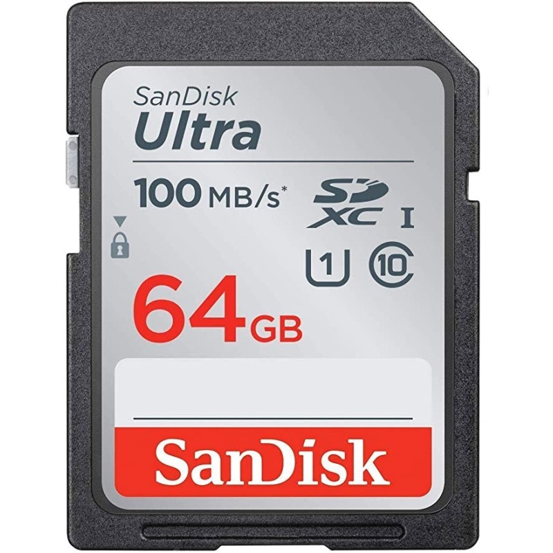 CARTE SD SANDISK UHS-I U1 64GB