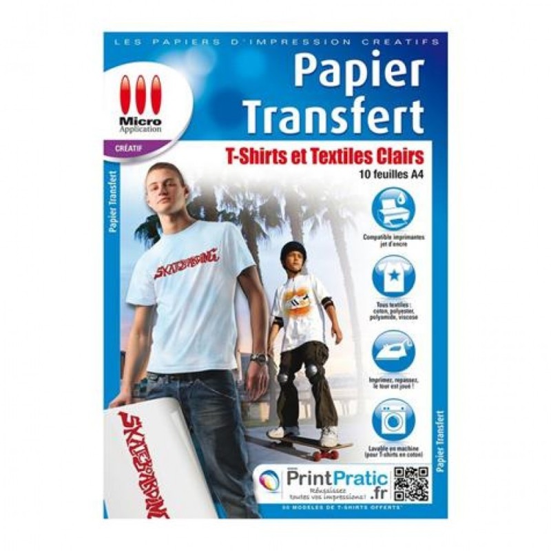 Papier Transfert Micro Application