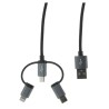 Câble de recharge Mobility Lab USB 3-en-1 vers Micro USB