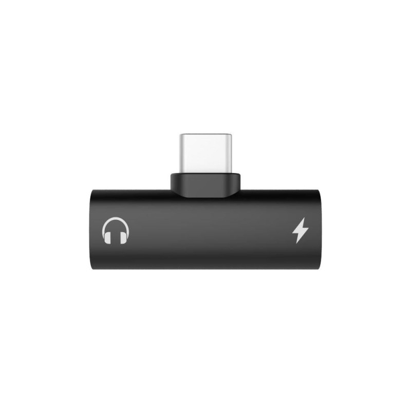 Adaptateur 2 en 1 Mobility Lab - USB-C et Jack - Noir