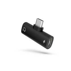 Adaptateur 2 en 1 Mobility Lab - USB-C et Jack - Noir