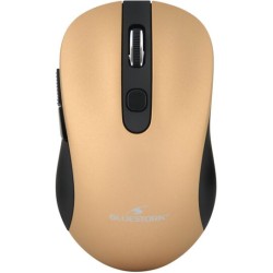 SOURIS SANS FIL BLUESTORK - 2,4 Ghz - 6 boutons - Or