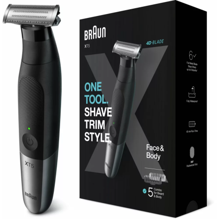 Tondeuse multi usages Braun Series X XT5100 visage et corps