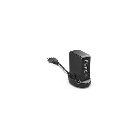 CHARGEUR 4USB NOIR