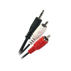 CORDON JACK 3,5MM/2 RCA...