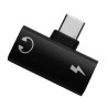 ADAPTATEUR SMARTPHONE TYPE C MALE / JACK 3,5 - TYPE C FEMELLE