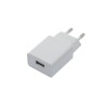 CHARGEUR SECTEUR 1 USB / 2.4A BLANC