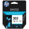 Cartouche d'encre HP 303 Couleurs