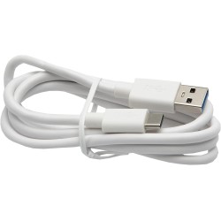 CABLE USB 3.0 A/TYPE-C MALE/MALE 1M BLANC