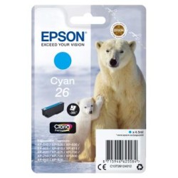 EPSON OURS POLAIRE CYAN T2612
