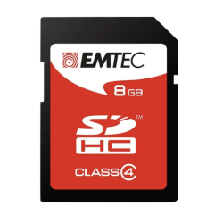 EMTEC CARTE SDHC 8GO-CLASS 4
