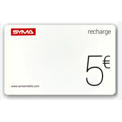 SYMA Recharge 5 EUROS