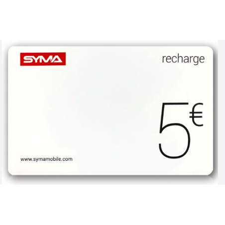 SYMA Recharge 5 EUROS
