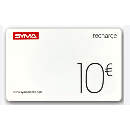 SYMA Recharge 10 EUROS