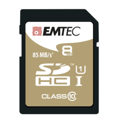 EMTEC CARTE SDHC 8GO-CLASS 10